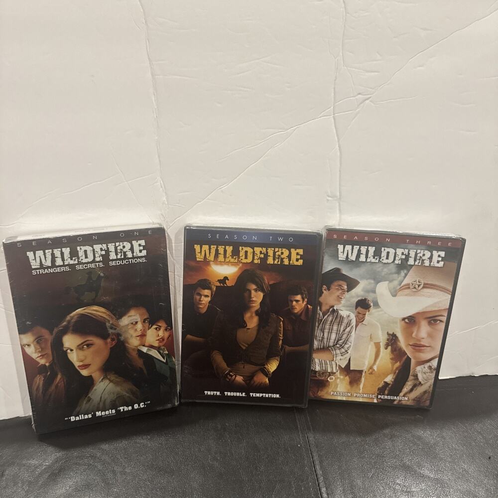 Wildfire Seasons 1 2 3 DVD Lot Complete Series Sealed ABC Family